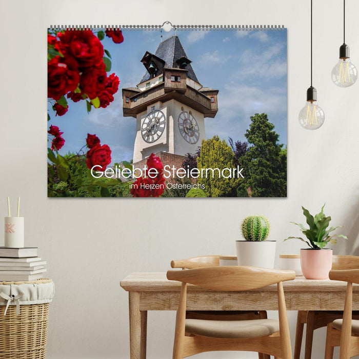 Geliebte Steiermark im Herzen Österreichs (CALVENDO Wandkalender 2027)