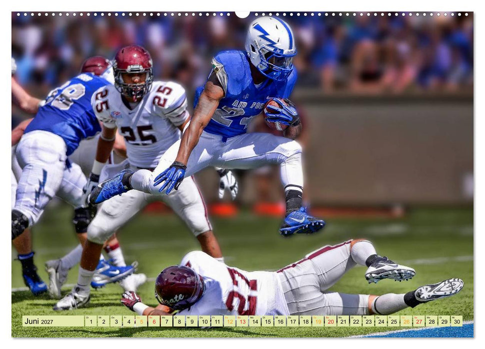 American Football - Taktik und Athletik (CALVENDO Premium Wandkalender 2027)