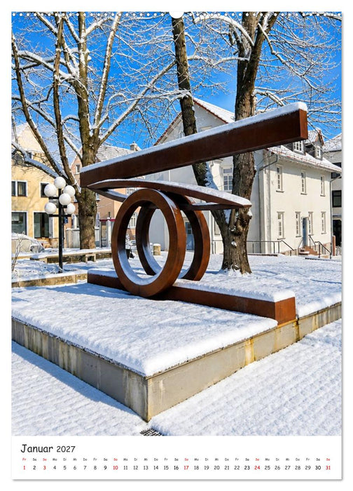 Friedrichsdorf in Hessen vom Stadtfotograf Petrus Bodenstaff (CALVENDO Wandkalender 2027)