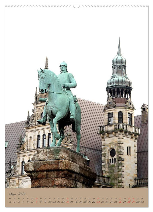 Schöne alte Hansestadt Bremen (CALVENDO Wandkalender 2027)