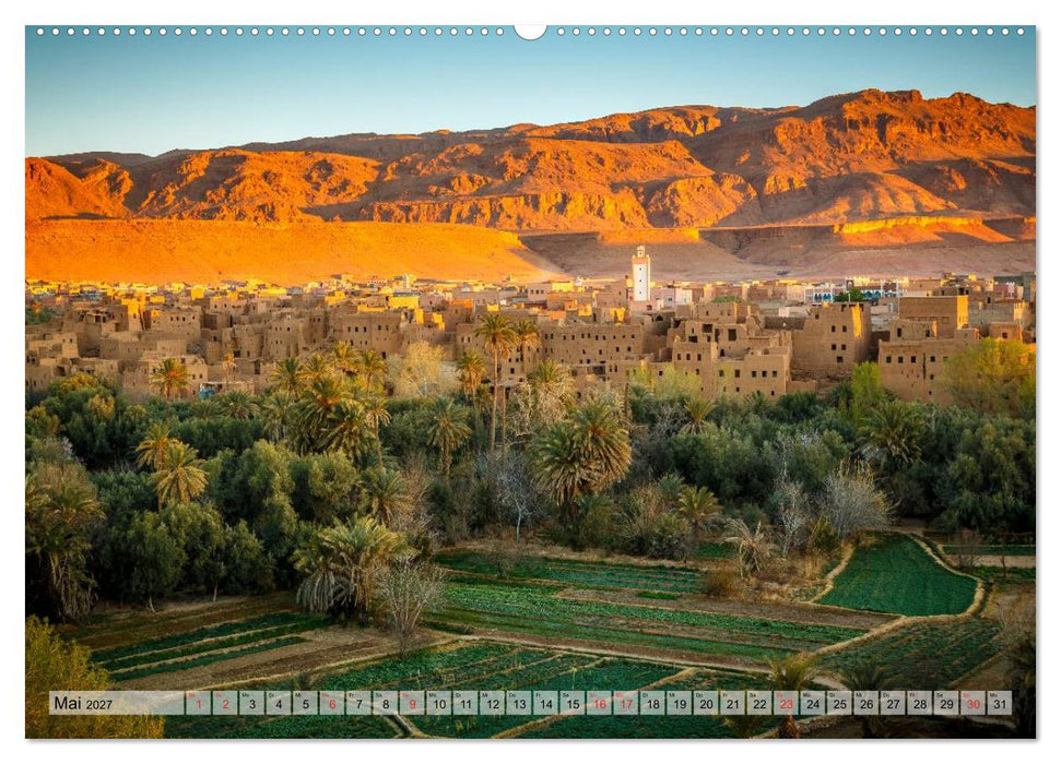 Marokko: Marrakesch, Atlas, Sahara, Fès (CALVENDO Wandkalender 2027)