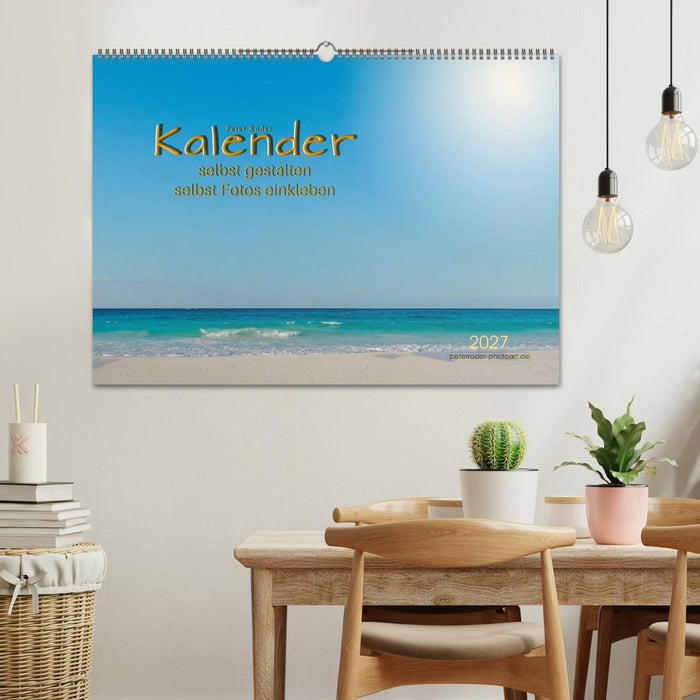 Kalender - selbst gestalten, Fotos selbst einkleben (CALVENDO Wandkalender 2027)