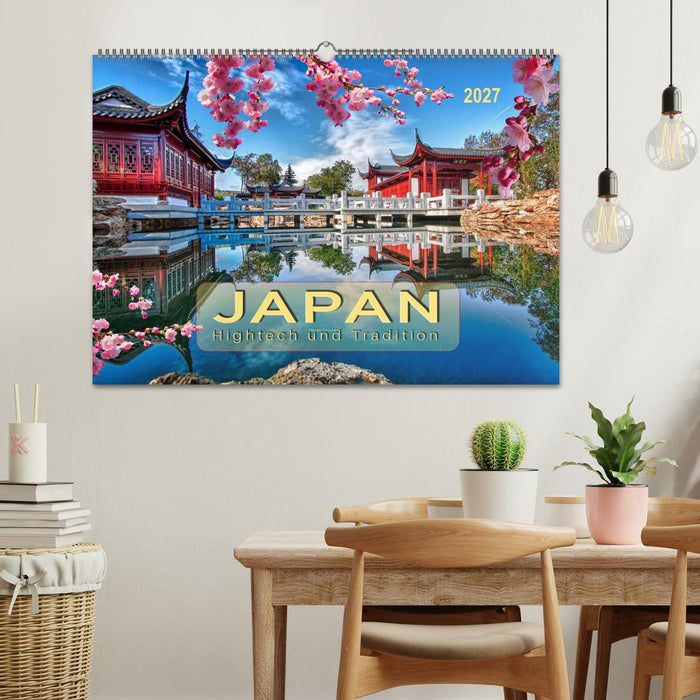 Japan - Hightech und Tradition (CALVENDO Wandkalender 2027)
