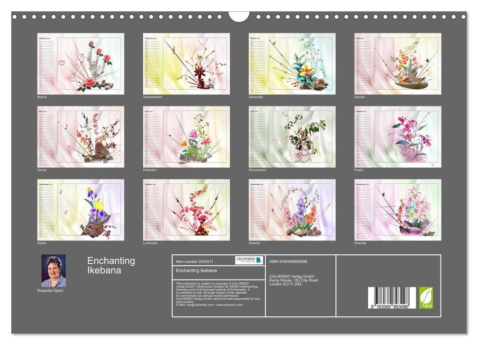 Enchanting Ikebana (CALVENDO Monthly Calendar 2027)