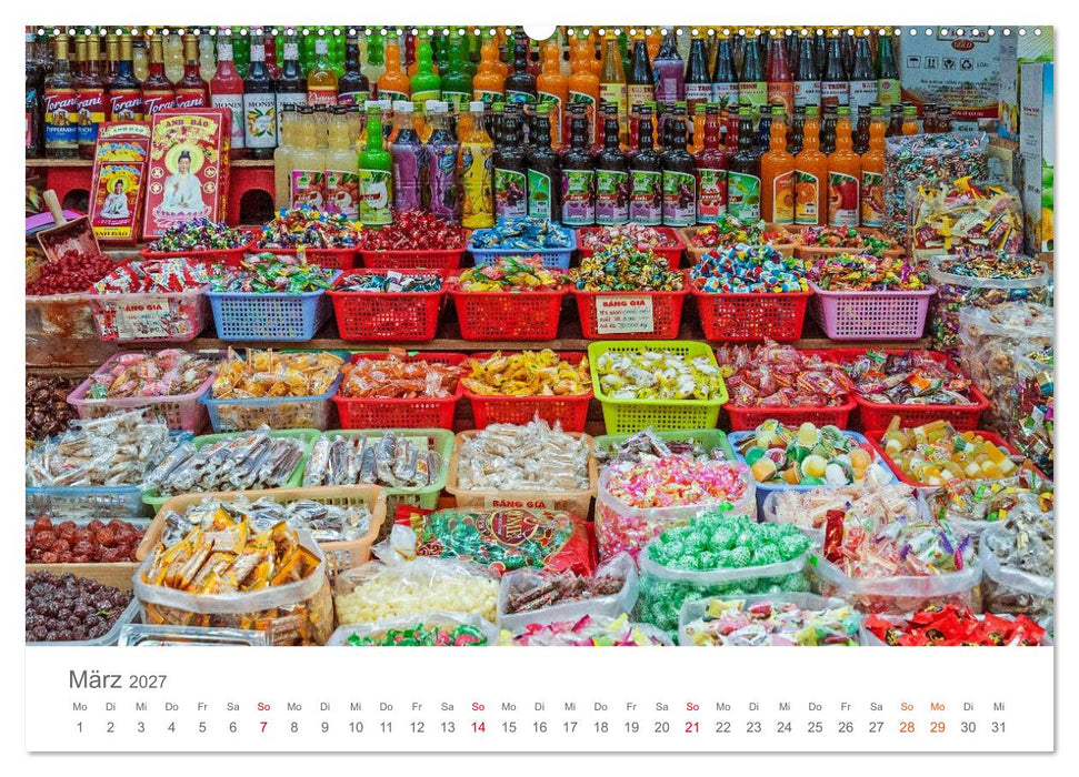 Märkte in Südostasien (CALVENDO Premium Wandkalender 2027)