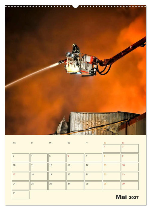 Feuerwehr - selbstloser Dienst weltweit (CALVENDO Wandkalender 2027)