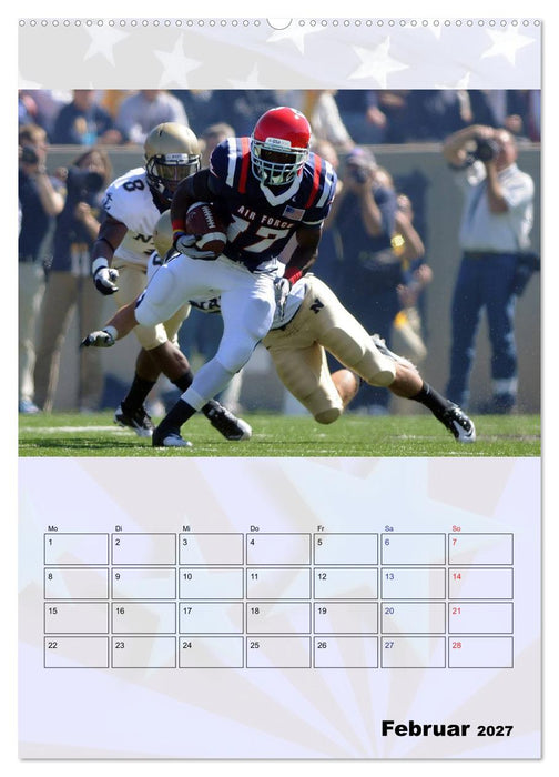 American Football - Kickoff (CALVENDO Premium Wandkalender 2027)