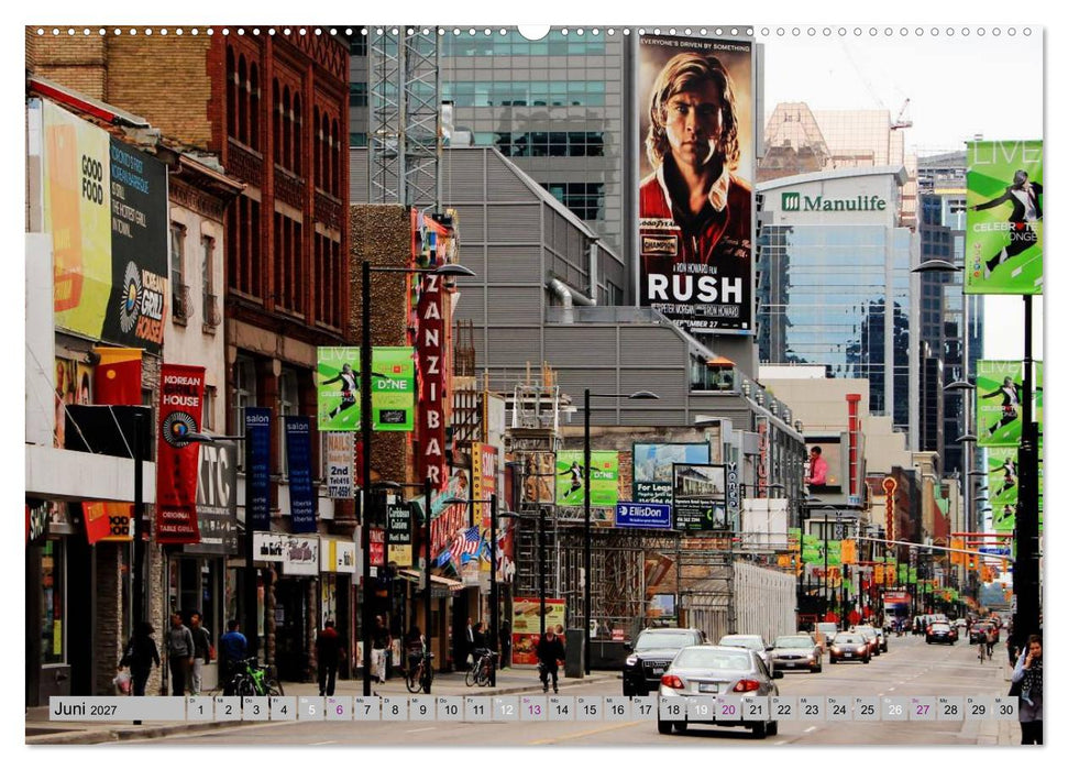 Provinzhauptstadt Toronto (CALVENDO Wandkalender 2027)