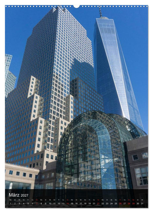 New York Wolkenkratzer (CALVENDO Premium Wandkalender 2027)