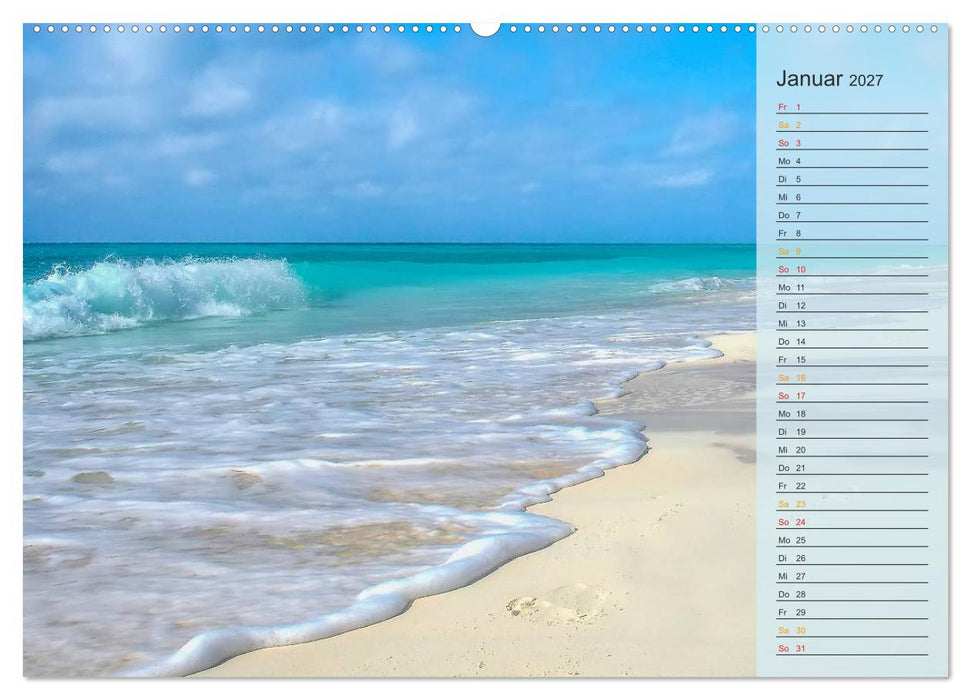Strände wie ein Traum (CALVENDO Premium Wandkalender 2027)