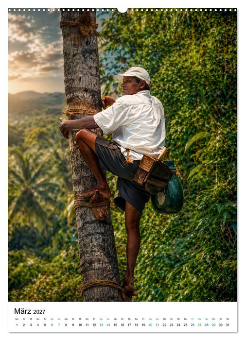 Erlebe Sri Lanka – Die Menschen hinter der Magie (CALVENDO Premium Wandkalender 2027)