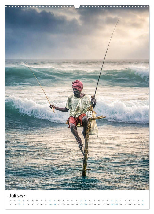 Erlebe Sri Lanka – Die Menschen hinter der Magie (CALVENDO Premium Wandkalender 2027)