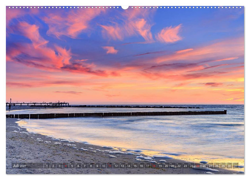 Stimmungsvolle Ostseeküste 2027 (CALVENDO Premium Wandkalender 2027)
