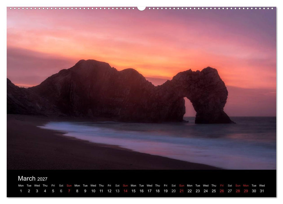 Jurassic Coast South England (CALVENDO Premium-Calendar 2027)