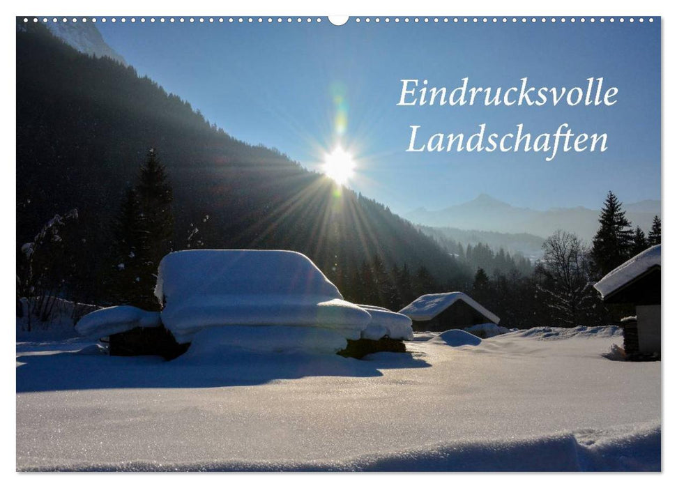 Eindrucksvolle Landschaften (CALVENDO Wandkalender 2027)