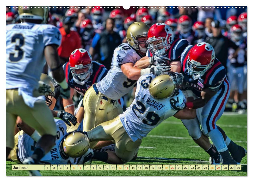 American Football - athletisch und riskant (CALVENDO Wandkalender 2027)