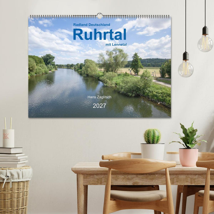 Ruhrtal mit Lennetal - Radland Deutschland (CALVENDO Wandkalender 2027)