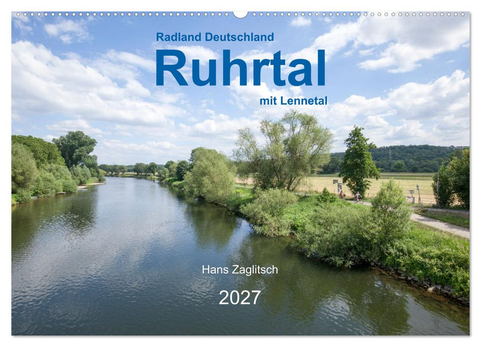Ruhrtal mit Lennetal - Radland Deutschland (CALVENDO Wandkalender 2027)