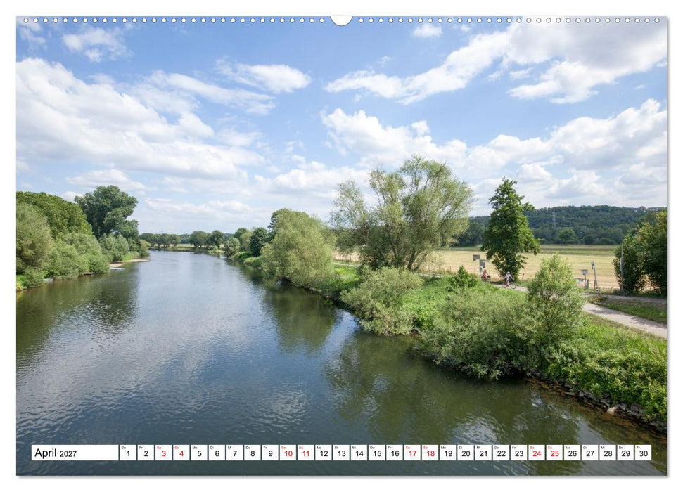 Ruhrtal mit Lennetal - Radland Deutschland (CALVENDO Wandkalender 2027)