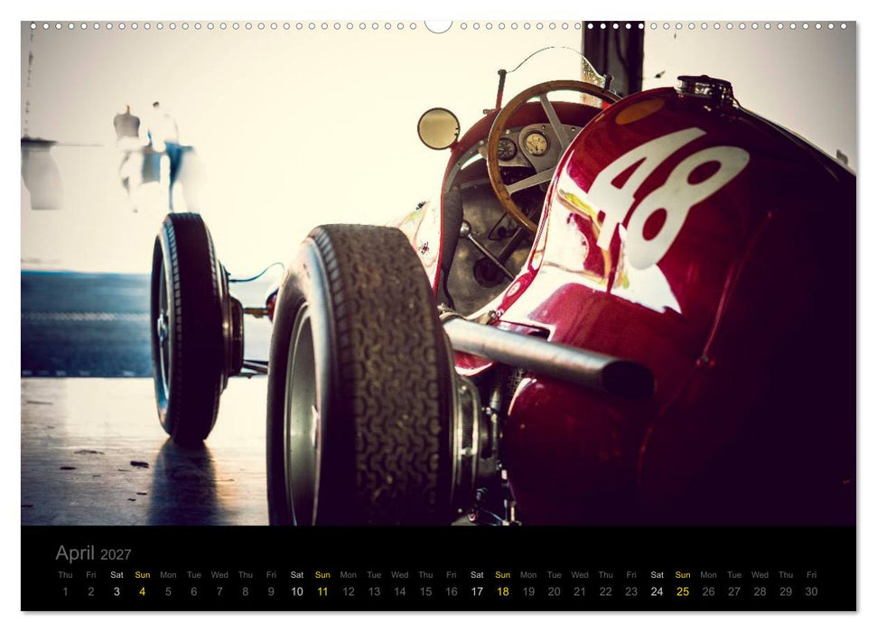 Maserati - Early GP Cars (CALVENDO Premium-Calendar 2027)
