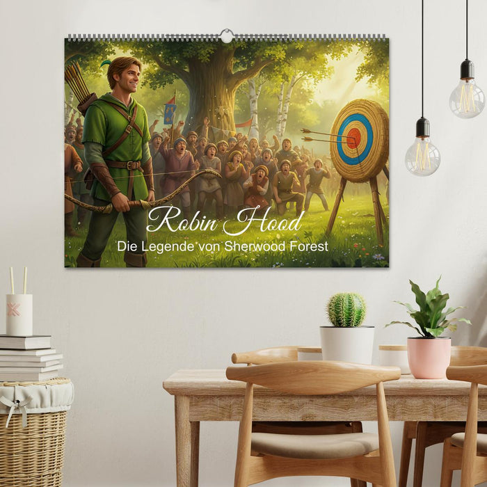 Robin Hood – Die Legende von Sherwood Forest (CALVENDO Wandkalender 2027)