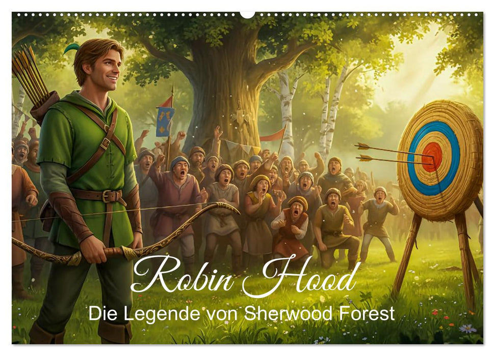 Robin Hood – Die Legende von Sherwood Forest (CALVENDO Wandkalender 2027)