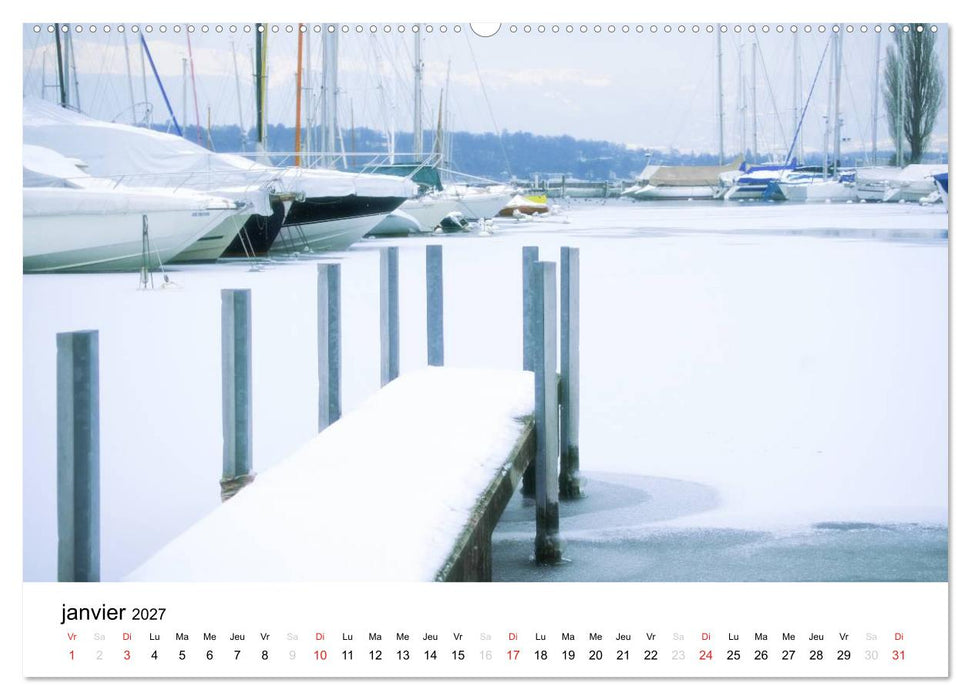 Genève Points de vue (CALVENDO Calendrier supérieur 2027)