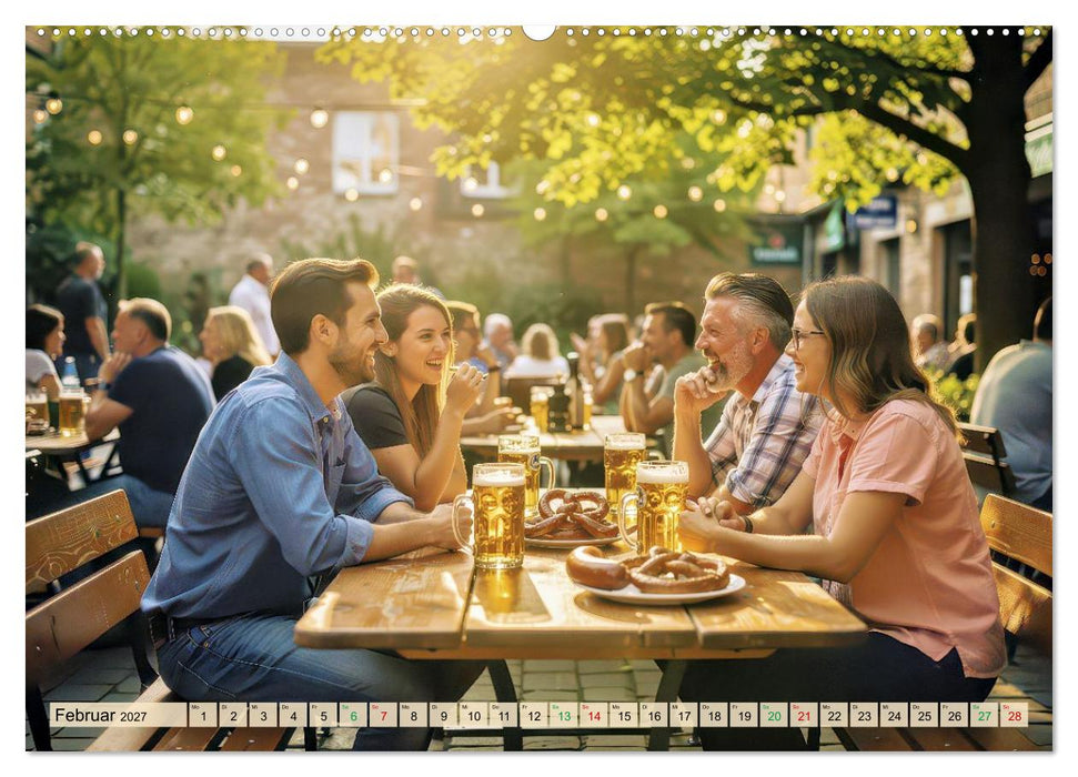 Biergenuss aus Tradizion (CALVENDO Premium Wandkalender 2027)