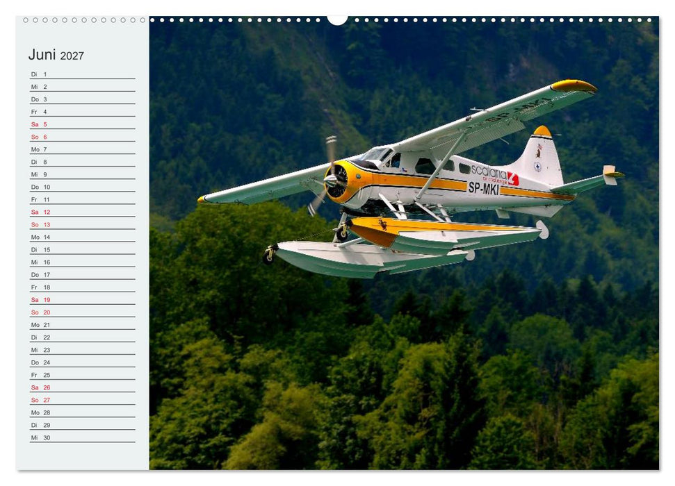 Faszination Wasserflugzeuge (CALVENDO Premium Wandkalender 2027)
