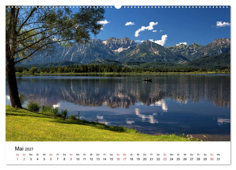 Hopfensee - Riviera des Allgäus (CALVENDO Wandkalender 2027)