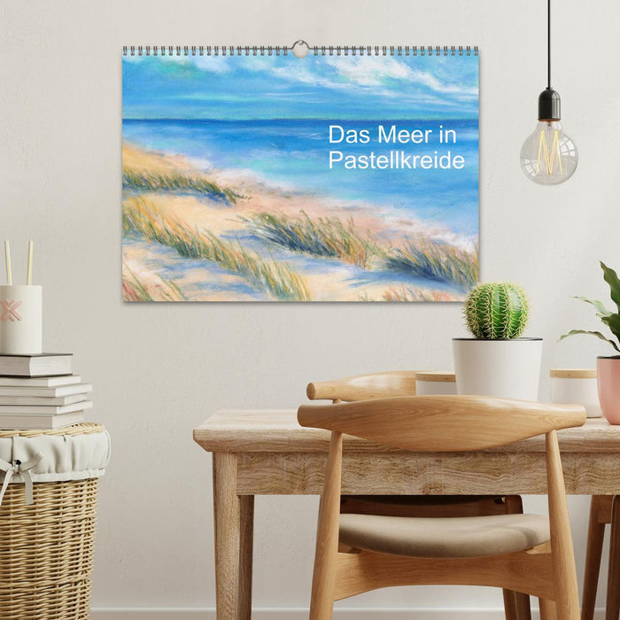 Das Meer in Pastellkreide (CALVENDO Wandkalender 2027)