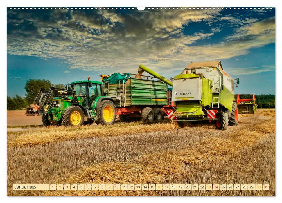 Landwirtschaft - die Zukunft ist digital (CALVENDO Premium Wandkalender 2027)