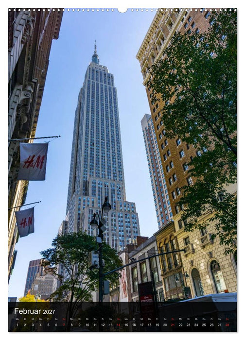 New York Wolkenkratzer (CALVENDO Wandkalender 2027)