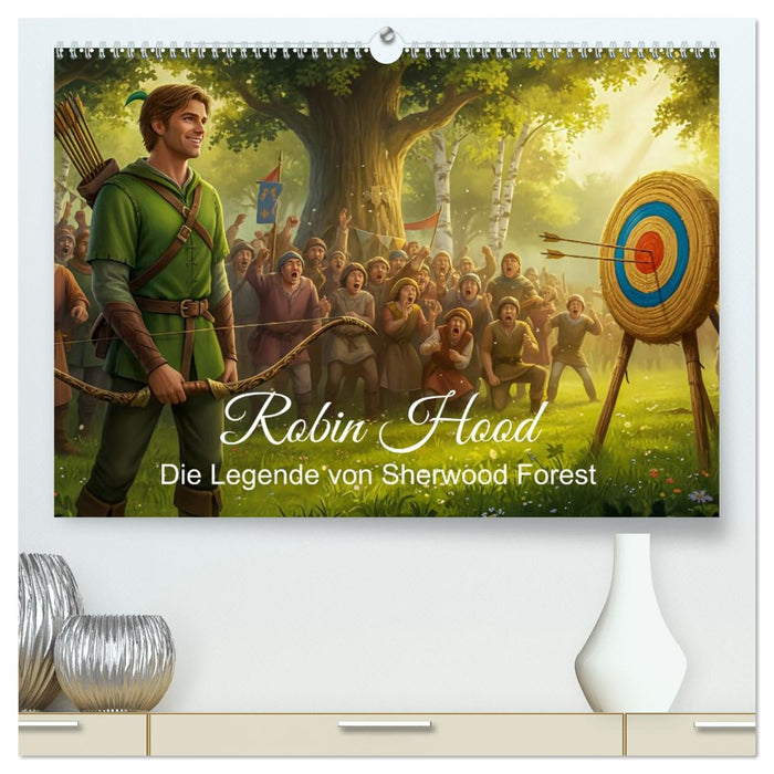 Robin Hood – Die Legende von Sherwood Forest (CALVENDO Premium Wandkalender 2027)