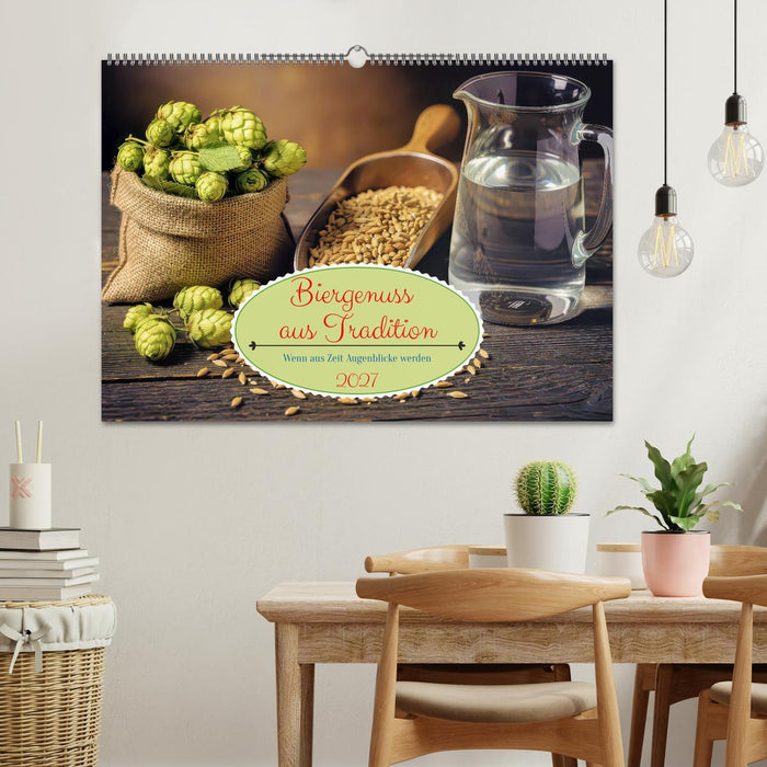 Biergenuss aus Tradizion (CALVENDO Wandkalender 2027)