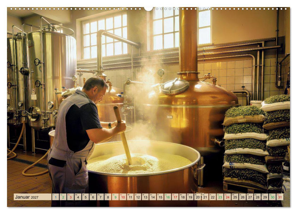 Biergenuss aus Tradizion (CALVENDO Wandkalender 2027)
