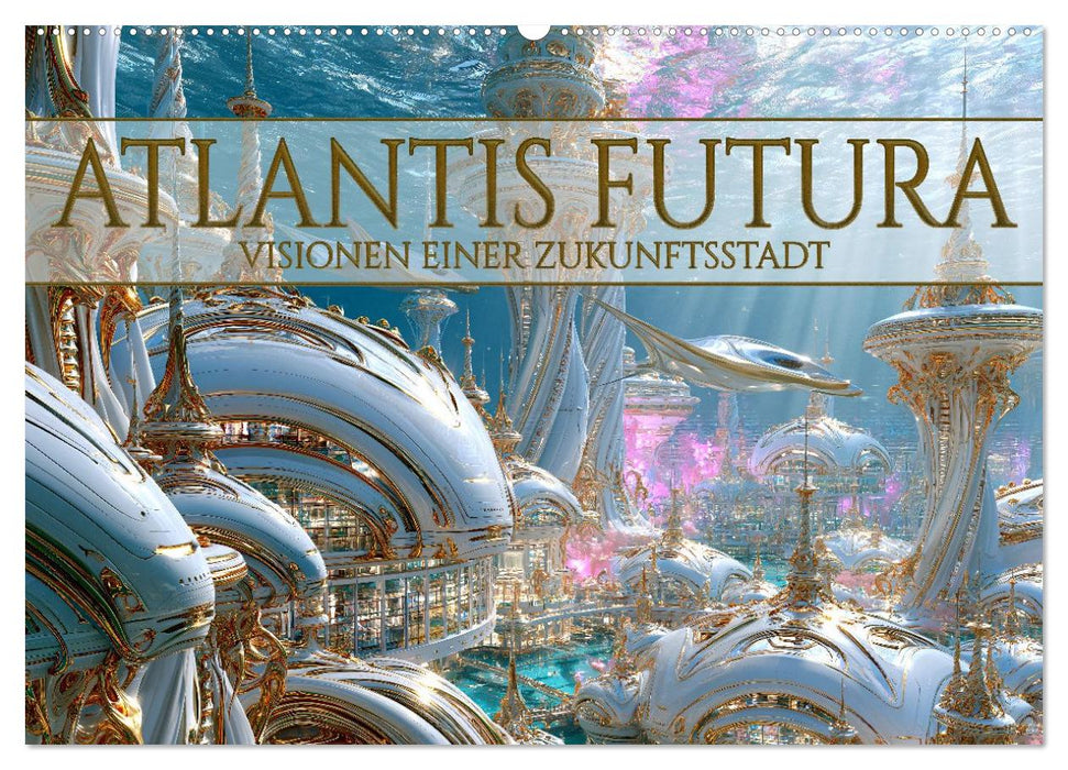Atlantis Futura - Visionen einer Zukunftsstadt (CALVENDO Wandkalender 2027)