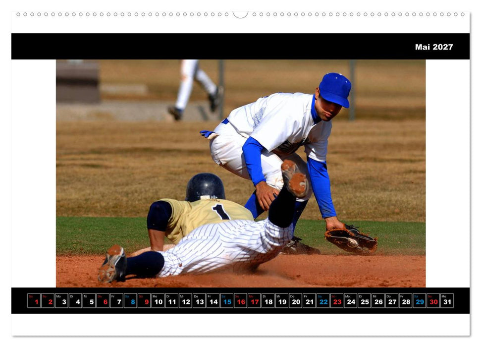 Kultsport Baseball (CALVENDO Premium Wandkalender 2027)