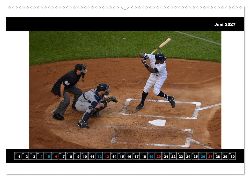 Kultsport Baseball (CALVENDO Premium Wandkalender 2027)