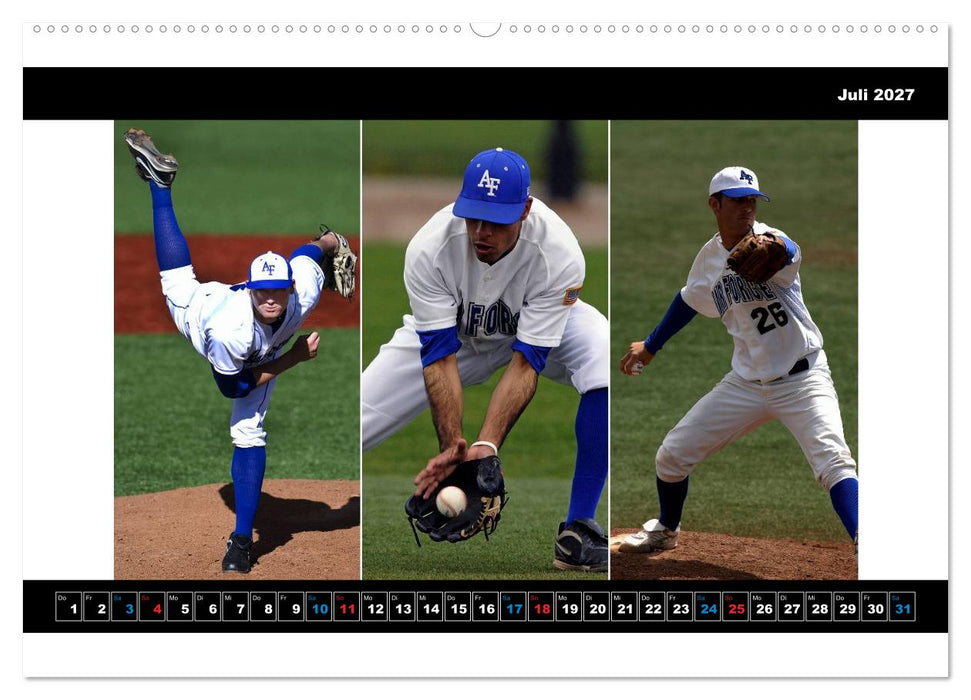 Kultsport Baseball (CALVENDO Premium Wandkalender 2027)