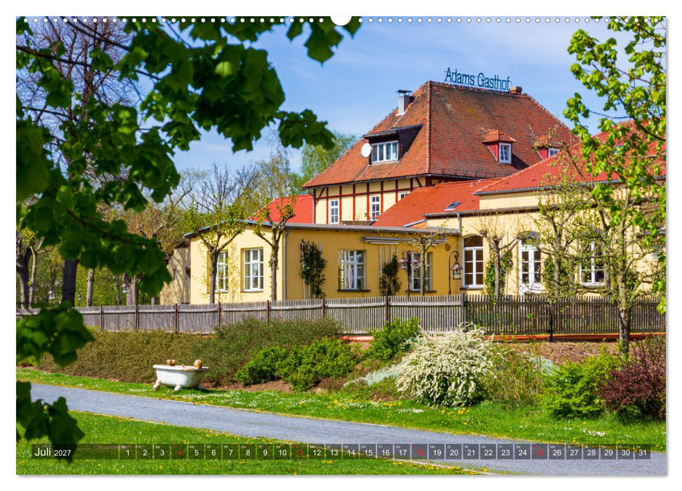 Moritzburg mit Schlossansichten (CALVENDO Premium Wandkalender 2027)