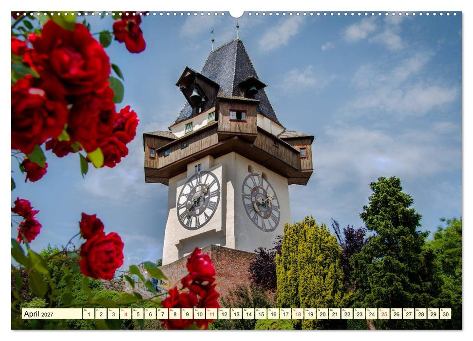 Mein Graz. Perle an der Mur (CALVENDO Wandkalender 2027)