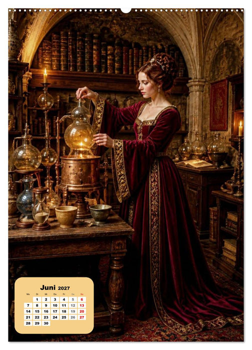Heilerinnen durch die Jahrhunderte (CALVENDO Premium Wandkalender 2027)