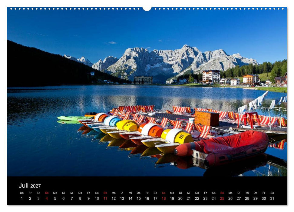 Ladinien - Wo Südtirol am schönsten ist (CALVENDO Premium Wandkalender 2027)