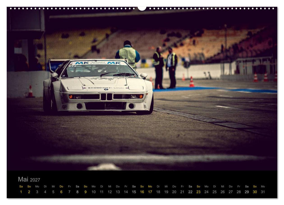 Classic BMW Racing (CALVENDO Premium Wandkalender 2027)