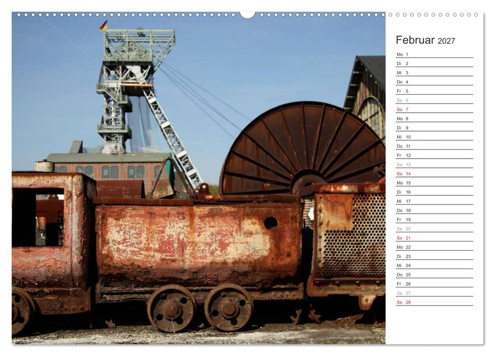 Auf der Route der Industriekultur (CALVENDO Wandkalender 2027)