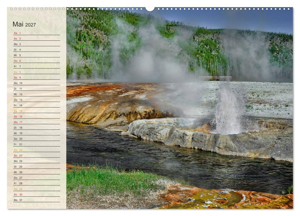 Nationalparks in den USA - wunderschön und einmalig (CALVENDO Wandkalender 2027)