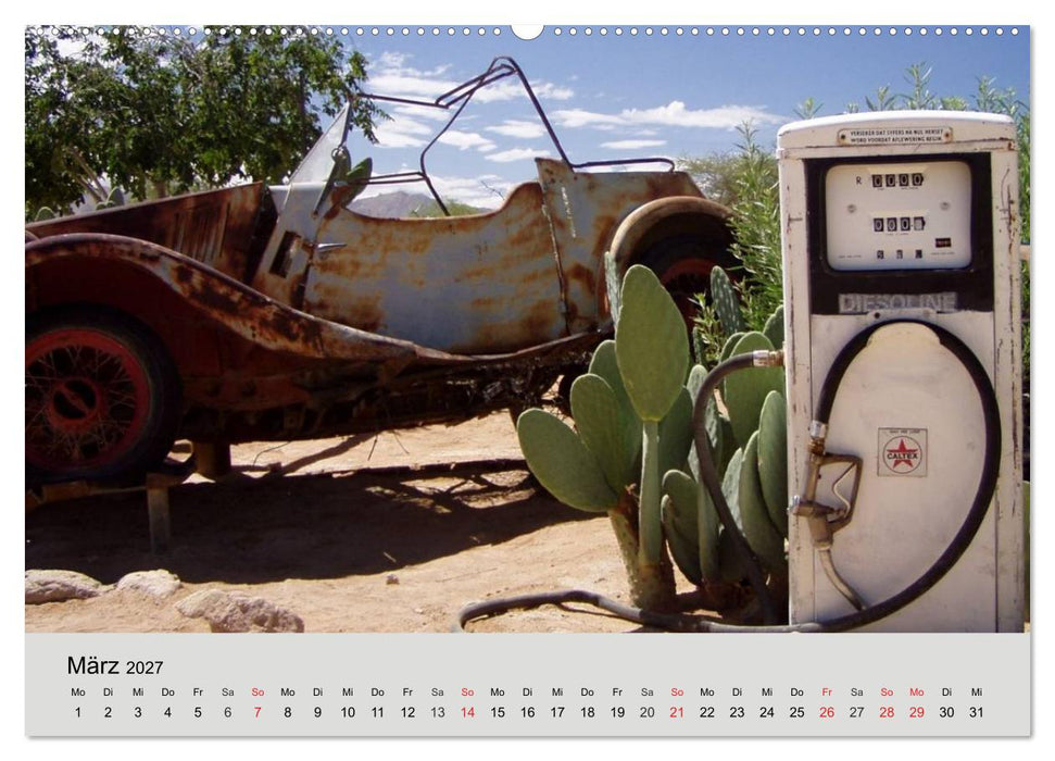 Rostige Autos. Faszination U.S. Wracks (CALVENDO Wandkalender 2027)