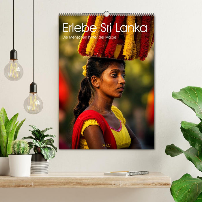 Erlebe Sri Lanka – Die Menschen hinter der Magie (CALVENDO Wandkalender 2027)