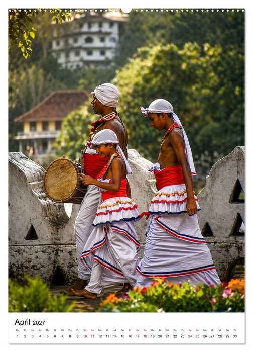 Erlebe Sri Lanka – Die Menschen hinter der Magie (CALVENDO Wandkalender 2027)